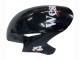 Carénages Moto Honda CBR1000RR 2004-2005 - Noir Brillant Blanc West