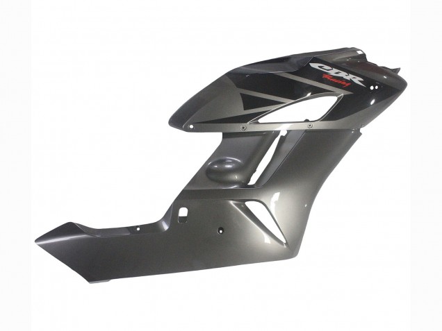 Carénages Moto Honda CBR1000RR 2004-2005 - Gris Brillant Noir Brillant