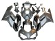 Carénage Moto Honda CBR1000RR 2004-2005 - Argent Noir Brillant