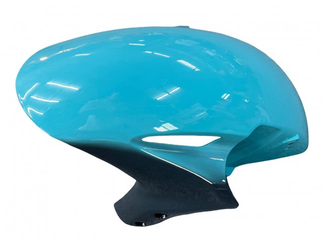 Carénages Moto Honda CBR1000RR 2004-2005 - Bleu Clair Noir Brillant