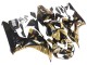 Carénages Moto Honda CBR1000RR 2006-2007 - Or Noir Brillant