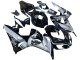 Carénages Moto Honda CBR1000RR 2006-2007 - Argent Noir Brillant Red Bull