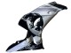 Carénages Moto Honda CBR1000RR 2006-2007 - Argent Noir Brillant Red Bull