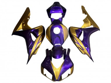 Carénages Moto Honda CBR1000RR 2006-2007 - Or Violet