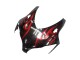 Carénage Moto Honda CBR1000RR 2008-2011 - Noir Brillant Rouge Flamme