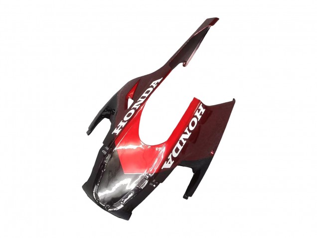 Carénage Moto Honda CBR1000RR 2008-2011 - Noir Brillant Rouge Flamme