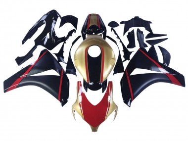 Carénages Moto Honda CBR1000RR 2008-2011 - Or Rouge Noir Brillant