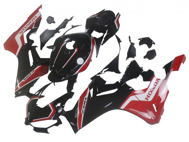 Carénages Moto Honda CBR1000RR 2017-2023 - Rouge Blanc Noir Brillant