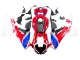Carénages Moto Honda CBR1000RR 2017-2024 - Blanc Rouge Bleu Noir HRC