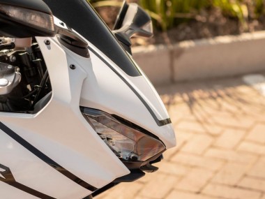 Carénages Moto Honda CBR1000RR 2017-2023 - Blanc Noir Bande Fireblade