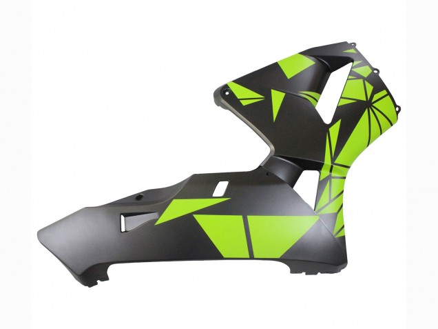 Carénages Moto Honda CBR600RR 2003-2004 - Jaune Noir Mat