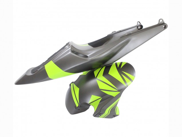 Carénages Moto Honda CBR600RR 2003-2004 - Jaune Noir Mat