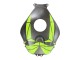 Carénages Moto Honda CBR600RR 2003-2004 - Jaune Noir Mat
