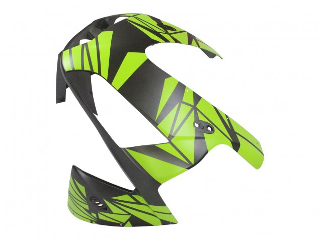 Carénages Moto Honda CBR600RR 2003-2004 - Jaune Noir Mat