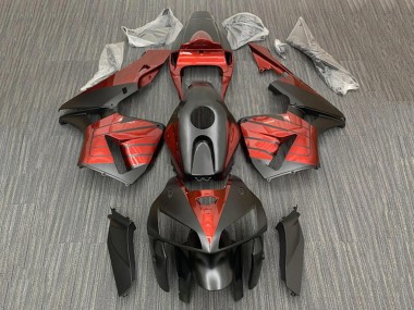 Carénages Moto Honda CBR600RR 2005-2006 - Noir Rouge