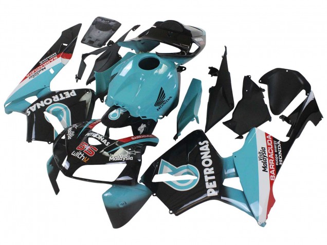 Carénages Moto Honda CBR600RR 2005-2006 - Bleu Clair Noir 35