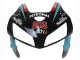 Carénages Moto Honda CBR600RR 2005-2006 - Bleu Clair Noir 35