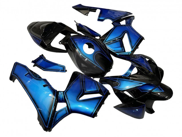 Carénages Moto Honda CBR600RR 2005-2006 - Bleu Noir