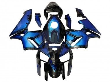 Carénages Moto Honda CBR600RR 2005-2006 - Bleu Noir