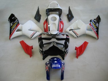 Carénages Moto Honda CBR600RR 2005-2006 - Rouge Blanc Bleu DENSO