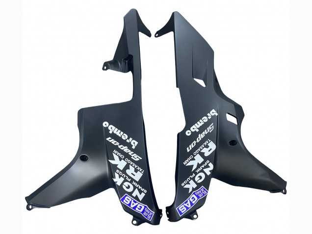 Carénage Moto Honda CBR600RR 2007-2008 - Noir Mat Blanc Repsol