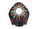 Carénages Moto Honda CBR600RR 2007-2008 - Noir Mat Orange Rouge Rossi Repsol 46