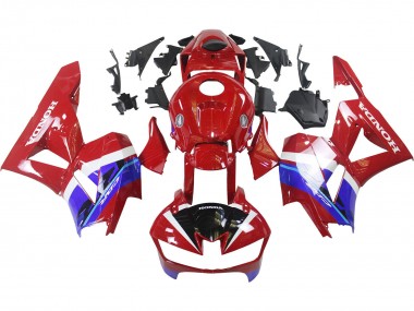 Carénages Moto Honda CBR600RR 2013-2026 - Rouge Bleu