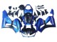 Carénages Moto Honda CBR600RR 2013-2026 - Bleu Noir Mat Courses