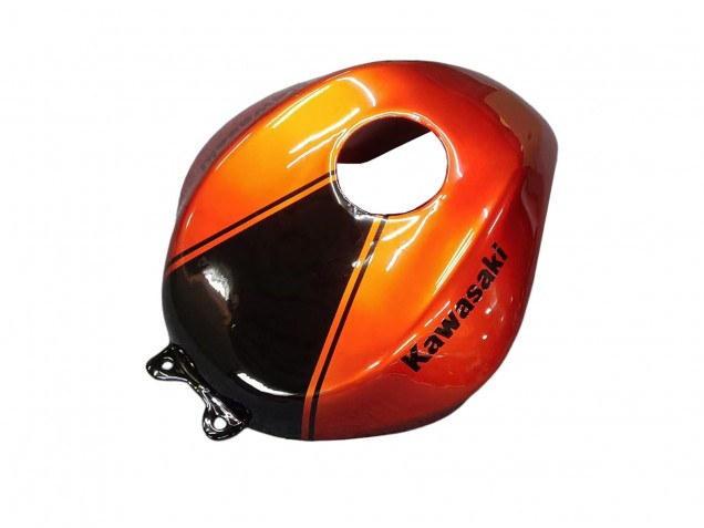 Carénages Moto Kawasaki ZX10R 2004-2005 - Burnt Orange Noir Monstre Elf