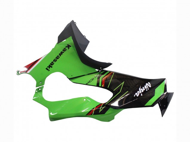 Carénages Moto Kawasaki ZX10R 2021-2025 - Vert Noir Rouge