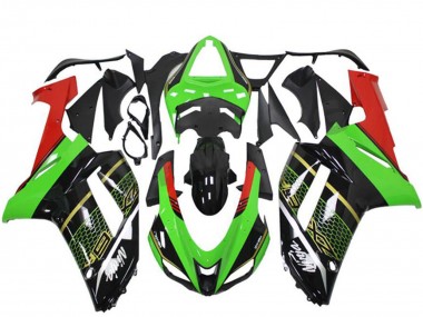 Carénage Moto Kawasaki ZX6R 2007-2008 - Vert Noir