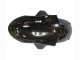 Carénage Moto Kawasaki ZX6R 2005-2006 - Noir Brillant Vert Flamme