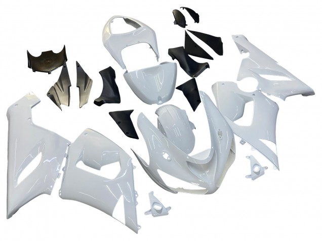 Carénages Moto Kawasaki ZX6R 2005-2006 - Blanc