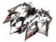 Carénage Moto Suzuki GSXR 1000 2005-2006 - Argent Noir Rouge