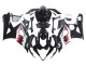 Carénages Moto Suzuki GSXR 1000 2005-2006 - Noir Brillant Rouge Blanc Requin