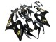 Carénages Moto Suzuki GSXR 1000 2005-2006 - Noir Brillant Or Décalque