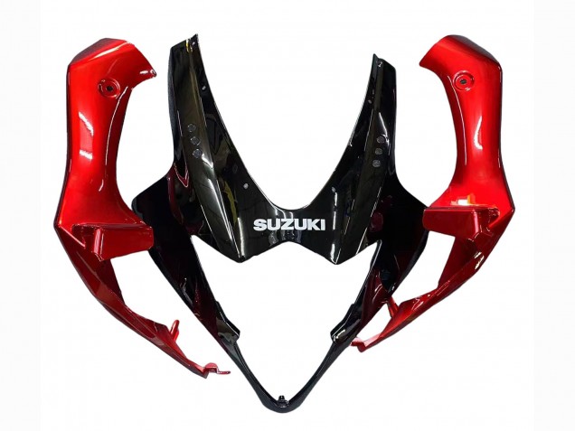 Carénages Moto Suzuki GSXR 1000 2005-2006 - Rouge Noir Brillant