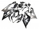 Carénages Moto Suzuki GSXR 1000 2005-2006 - Noir Brillant Gris