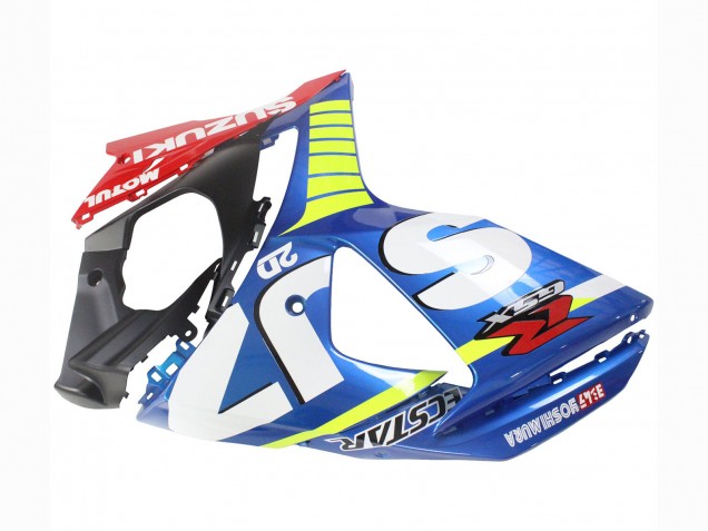 Carénages Moto Suzuki GSXR 1000 2009-2016 - Bleu Clair Vert Rouge Motul
