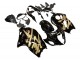 Carénages Moto Suzuki GSXR 1300 Hayabusa 1996-2007 - Noir Brillant Or Hayabusa