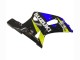 Carénages Moto Suzuki GSXR 600 / GSXR 750 2001-2003 - Bleu Jaune Noir Brillant