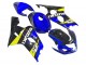 Carénages Moto Suzuki GSXR 600 / GSXR 750 2004-2005 - Bleu Jaune Noir
