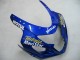 Carénages Moto Suzuki GSXR 600 / GSXR 750 2004-2005 - Bleu Blanc Jaune Vert Telefumica Motul MoviStar