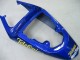 Carénages Moto Suzuki GSXR 600 / GSXR 750 2004-2005 - Bleu Blanc Jaune Vert Telefumica Motul MoviStar