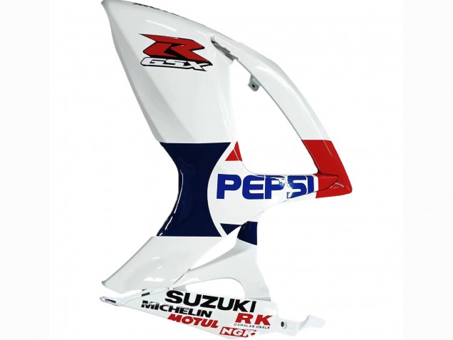 Carénages Moto Suzuki GSXR 600 / GSXR 750 2006-2007 - Blanc Rouge Jaune Motul