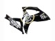 Carénages Moto Suzuki GSXR 600 / GSXR 750 2006-2007 - Noir Brillant Blanc Motul Lucky Strike