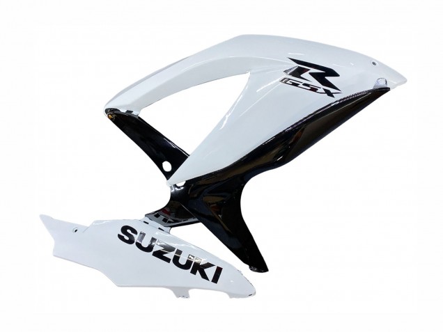Carénage Moto Suzuki GSXR 600 / GSXR 750 2008-2010 - Blanc Noir