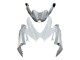 Carénages Moto Suzuki GSXR 600 / GSXR 750 2008-2010 - Blanc Argent Bleu Noir