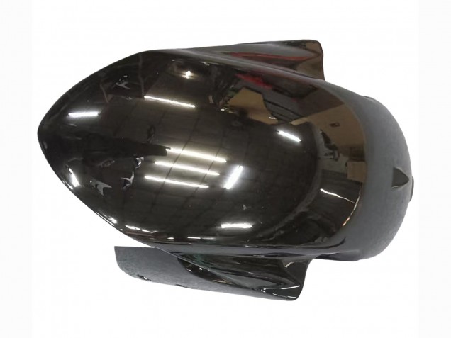 Carénages Moto Suzuki GSXR 600 / GSXR 750 2011-2024 - Noir Brillant Rouge Flamme