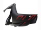 Carénages Moto Yamaha YZF R3/R25 2015-2018 - Noir Brillant Noir Mat Rouge